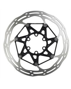 Ротор гальмівний SRAM Centerline 2 160mm Black сталеві болти Rounded