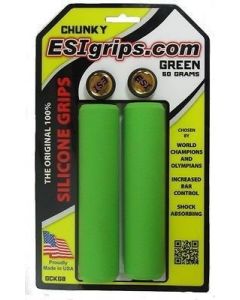Гріпси ESI Chunky Green (зелені)