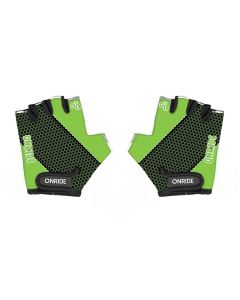 Рукавиці дитячі ONRIDE Gem   Чорний-зелений-5-6 років