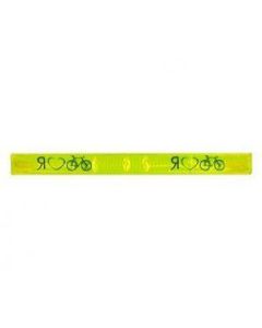 Світловідбиваюча смужка ONRIDE "я <3 велосипед" ОЕМ