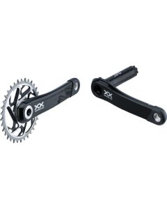 Система шатунів Sram Crankset XXSL Eagle Q174 CL55 DUB 175mm Black 34t T-Type (BB not included)