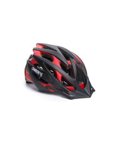 Шолом OnRide Cross матовий чорний/червоний L (58-61 см)