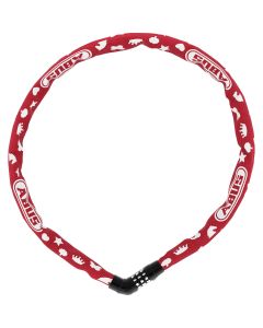 Велозамок ABUS 4804C/75 Steel-O-Chain Red SYMBOLS