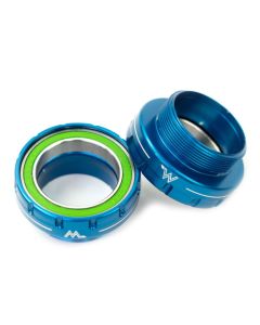 Каретка White Industries BSA 24 68/73mm blue