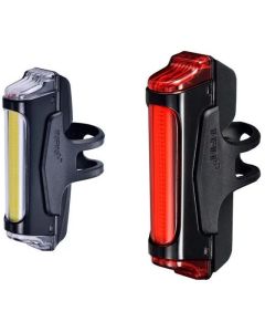 Світло маячок комплект Infini SWORD I-461WR1-Black, 5 режимов, USB кабель, с крепл.