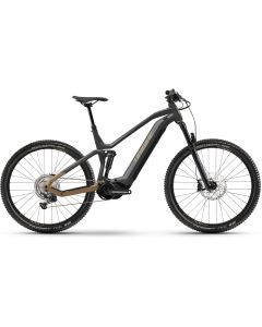 Haibike Alltrail 5 27.5 Electric Full Suspension Mountain Bike In Titan Caramel Gloss ( L )