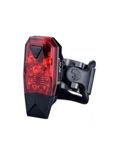 Світло маячок задній Infini MINI LAVA I-261R, 3 диода, 4 режима, USB кабель, с крепл.