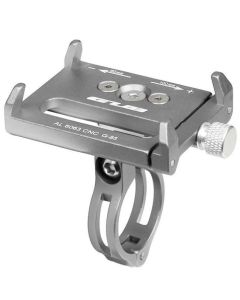 Тримач гаджета GUB G-85 на кермо/винос алюмінієвий, титан