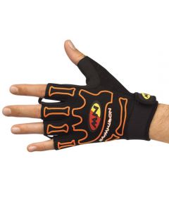  Рукавиці NORTHWAVE skeleton short gloves black/orange