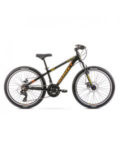 Велосипед  Romet Rambler Dirt 24" S (Графіт/чорний/помаранчевий)