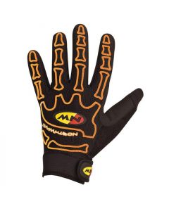 Одяг Рукавиці NORTHWAVE skeleton full gloves black/orange XXL