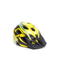 Шолом OnRide Rider глянцевий жовтий/блакитний S (48-52 см)