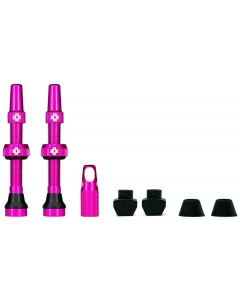 Інструмент ніпелі для безкамерки  MUC-OFF 60mm рожеві