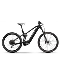 2024 Haibike Alltrail 3 720Wh Electric Full Suspension Mountain Bike In Black & Titan