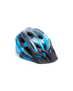 Шолом OnRide Rider глянцевий сірий/блакитний M (52-56 см)